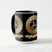 シチリア（トリナクリアのシンボル付き）マグカップ マグカップ (正面左)