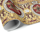 シチリア・トリナクリア・ギフト ラッピングペーパー (ロールコーナー)