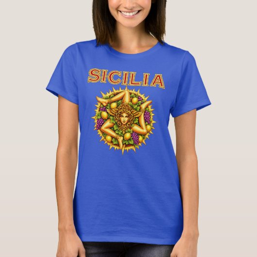 シチリア・トリナクリア Tシャツ (正面)