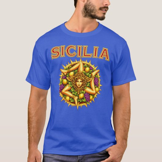 シチリア・トリナクリア Tシャツ (正面)