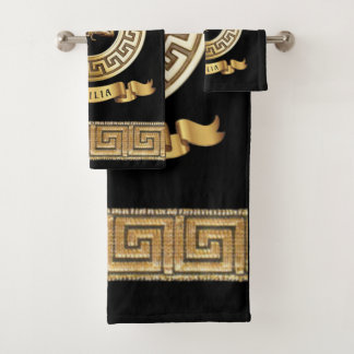 シチリア（トリナリア付き）シンボルバスタオオルセット バスタオルセット