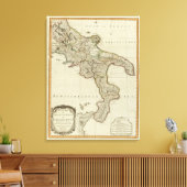 シチリア，ナポリ王国 キャンバスプリント (インサイチュ (リビング))