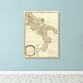 シチリア，ナポリ王国 キャンバスプリント (インサイチュ (ウッドフロア))