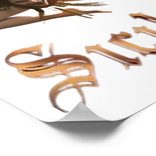 シチリア ポスター (角)