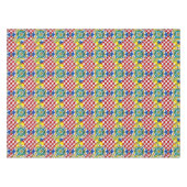 シチリア，マジョリカ，タイル，レモン テーブルクロス (正面(横))