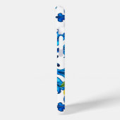 シチリア、夏、レモン、モザイク、ブルー、 Case-Mate iPhoneケース (裏面 / 左)