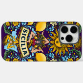 シチリアTrinacria iPhone 16 Pro Maxケース Case-Mate iPhoneケース (裏面 (横))