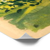 シチリイタリアンーヴィンテージの女性50年代 ポスター (角)