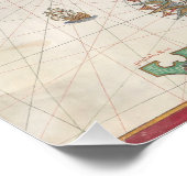 シチリーイタリア原稿アトラスヴィンテージマップ ポスター (コーナー)