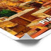 シチリーピアッツァアルメリーナ旅行ポスター ポスター (角)