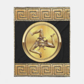 シチリー シンボル ブランケット (正面)