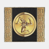 シチリー シンボル ブランケット (正面(横))