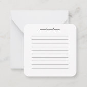 シッかわいらしクノテカード ノートカード (裏面)