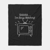 シッちょっと見てみたい フリースブランケット (正面)