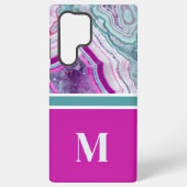 シッエレガントクスタイリッシュモノグラムイニシャル SAMSUNG GALAXYケース (裏面)