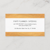 シッエレガントクストライプ 名刺 (裏面)