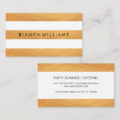 シッエレガントクストライプ 名刺 (正面/裏面)