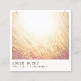 シッエレガントクモダンネックレスディスプレイスクエアブシン スクエア名刺