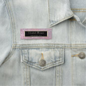 シッエレガントクモダン、フレーム、グリッター 名札 (インサイチュ)