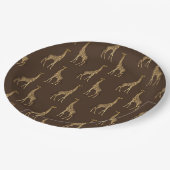 シッエレガントク・キリンスタイリッシュ ペーパープレート (アングル)