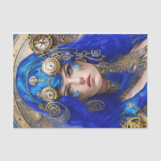 シッカラフルクスチームパンクティッシュペーパー 薄葉紙 (正面)