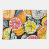 シッカラフルツ キッチンタオル (横)