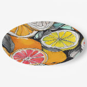 シッカラフルツ ペーパープレート (アングル)