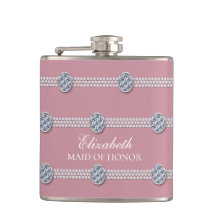 シッガーリークエレガントダイアモンド真珠ブライデスメイド