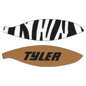 シッガーリークスタイリッシュ白黒ゼブラプリント バスケットボール (パネル)