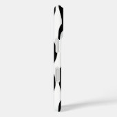 シッガーリークスタイリッシュ白黒ゼブラプリント Case-Mate iPhoneケース (裏面 / 右)