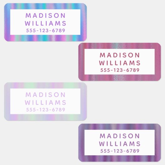 シッガーリークパーソナライズされたネーム服 ラベル (グループ)