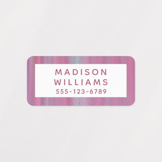 シッガーリークパーソナライズされたネーム服 ラベル (デザイン2)