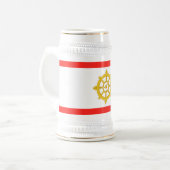 シッキム王国旗 ビールジョッキ (正面左)