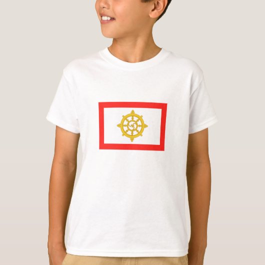 シッキム王国旗 Tシャツ (正面)
