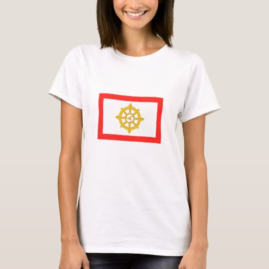 シッキム王国旗 Tシャツ (正面)