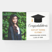 シックおめでとう大学院写真2025パーティー 横断幕 (横)