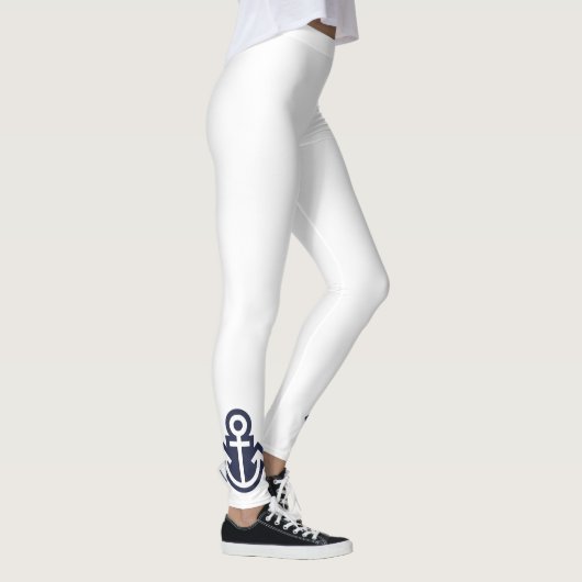 シックおよびシンプルいかりレギンス レギンス (右)