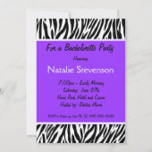 シックお尻ラスベガスバチェロレッテ招待状 招待状 (裏面)