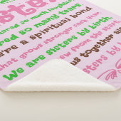 シックお洒落シスター引用文ことわざ シェルパブランケット (3/4)