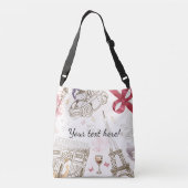 シックお洒落ピガーリーックパリ クロスボディバッグ (裏面)