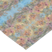 シックお洒落フラワーガーデンウォーター絵画カラー テーブルクロス (アングル)