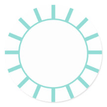 シックかわいらしブルーストライプ