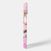 シックかわいらし赤面ピンクウォーターカラーバラフローラ Case-Mate iPhoneケース (裏面 / 右)