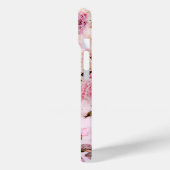 シックかわいらし赤面ピンクウォーターカラーバラフローラ Case-Mate iPhoneケース (裏面 / 左)