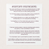 シックでエレガントな白いバラの金ゴールドの大理石の鞭 名刺 (内部フラット)