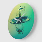 シックでシック：最高の壁時計 ラージ壁時計 (傾斜)