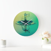 シックでシック：最高の壁時計 ラージ壁時計 (ホーム)