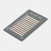 シックでスケッチーなレインボーと星得付け ポストイット (アングル)