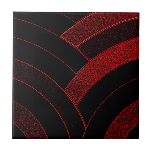 シックでスタイリッシュな洗練されたコンテンポラリーなシェブロン タイル (正面)