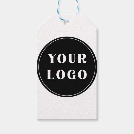 シックでミニマリスト、カスタマイズスタイリッシュ可能 ギフトタグ (正面)